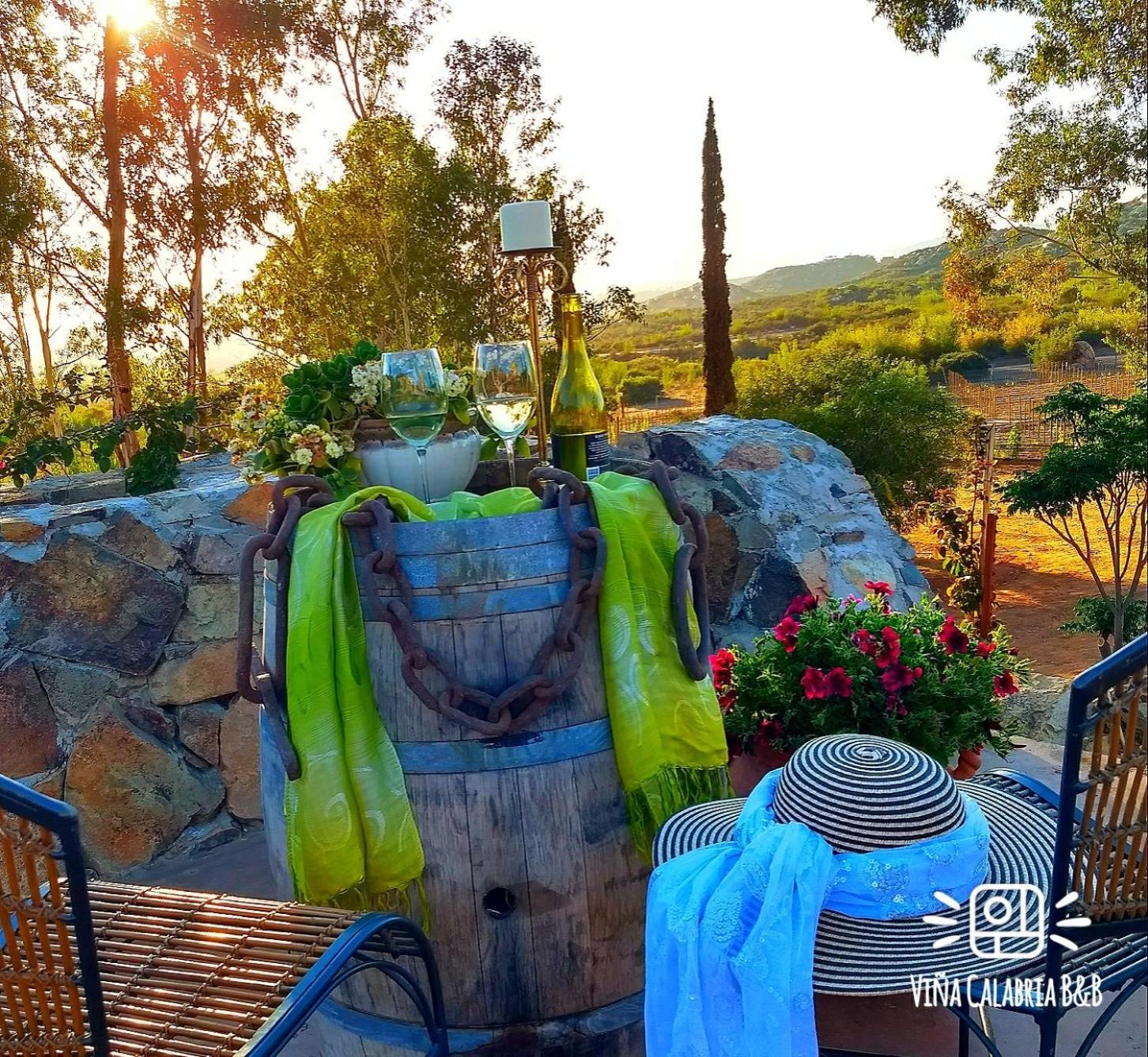 Vina Calabria Bed & Breakfast Вале де Гуадалупе Екстериор снимка